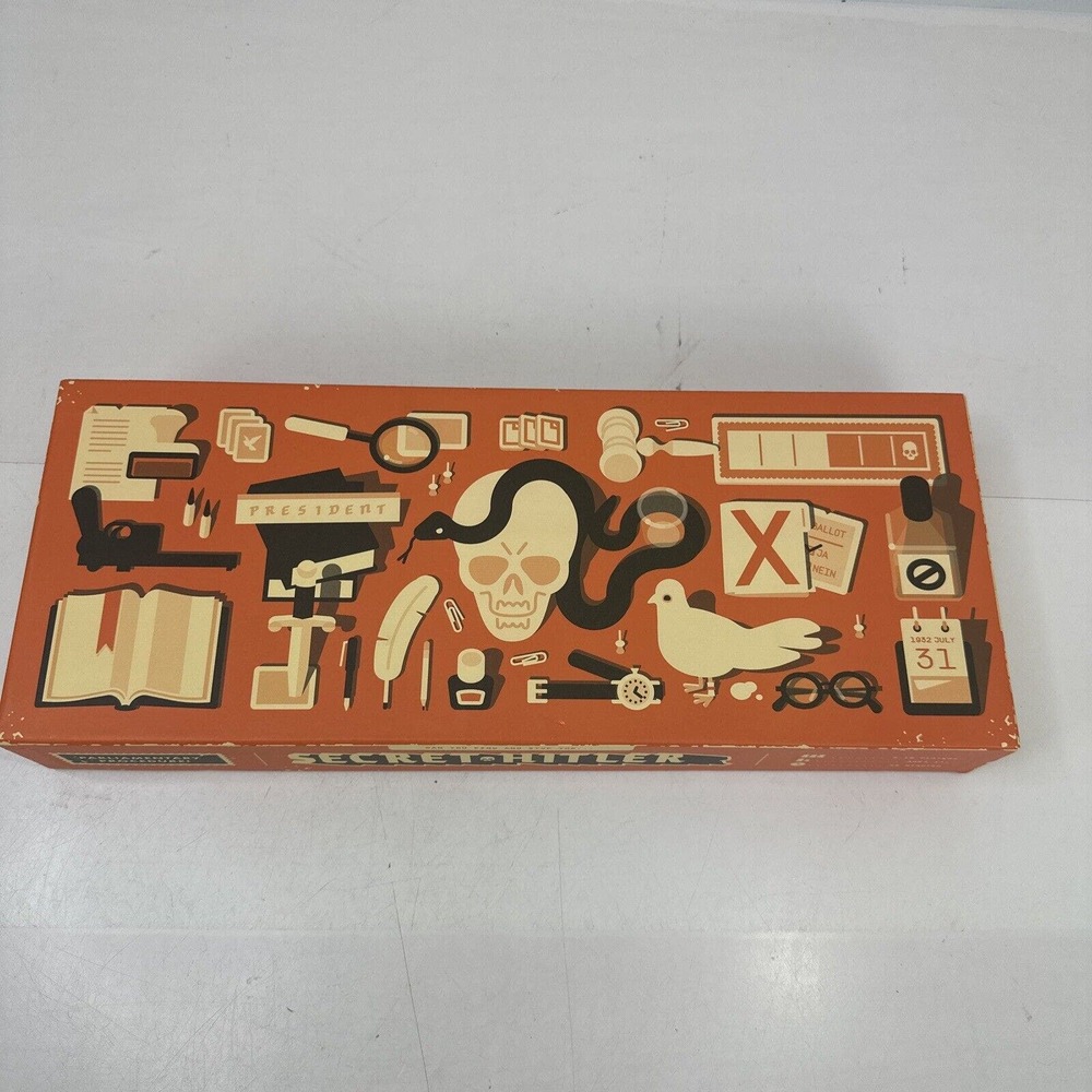 Secret H1tler Strategic Board Game Kickstarter RARE Brand New